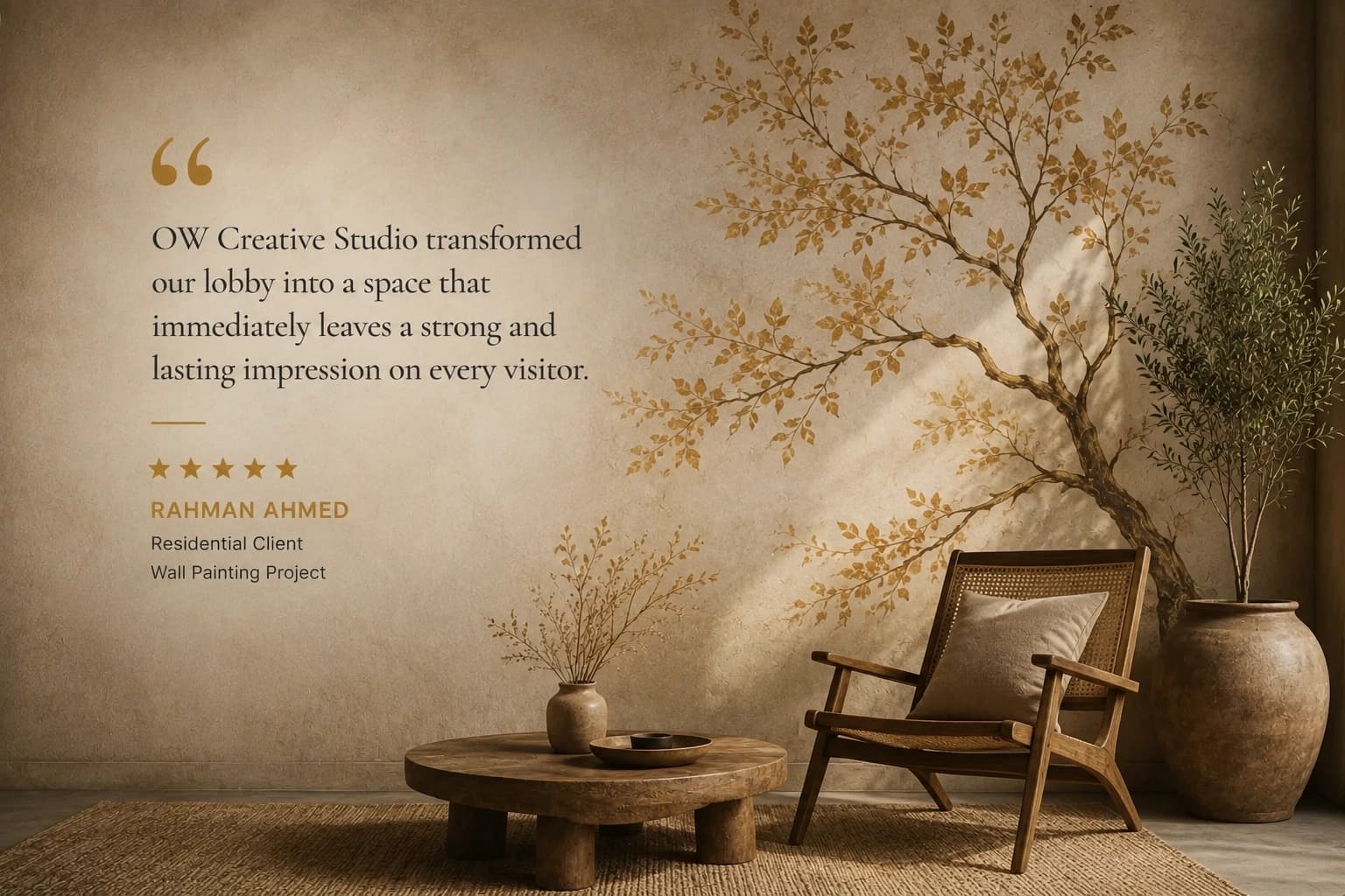 OW Creative Studio client testimonial